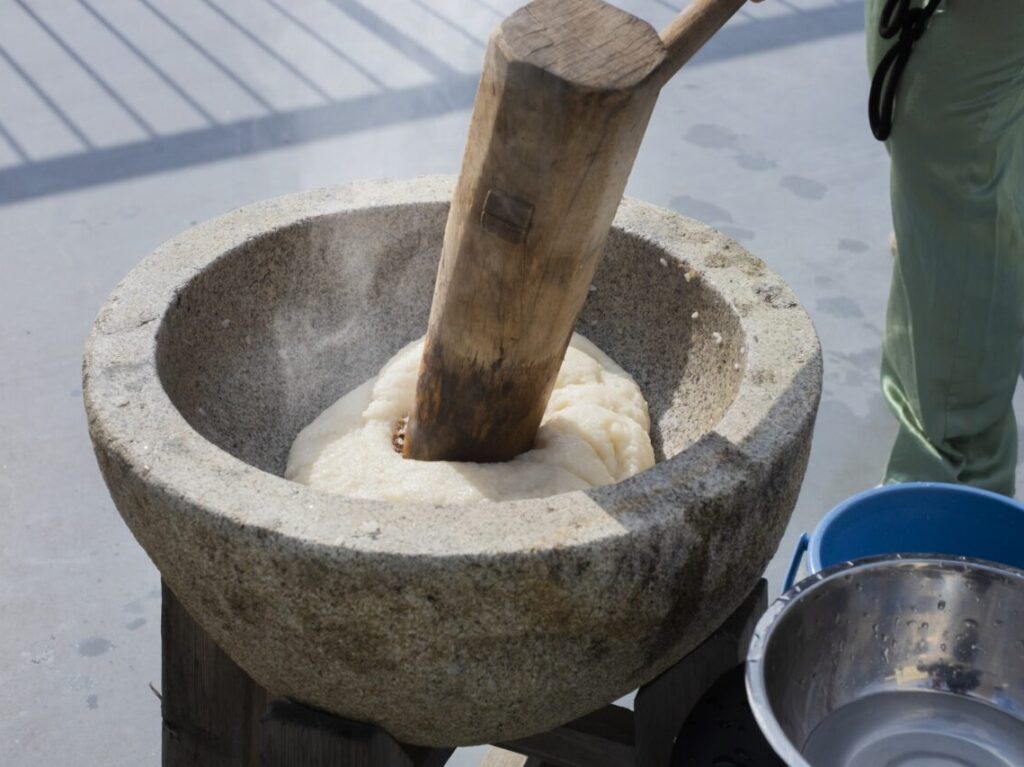 餅つき
