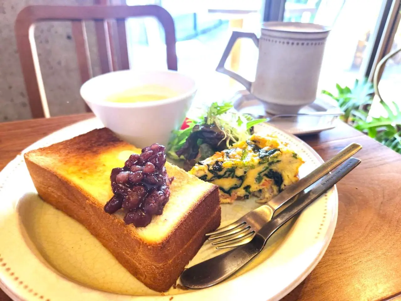 カフェとカバン